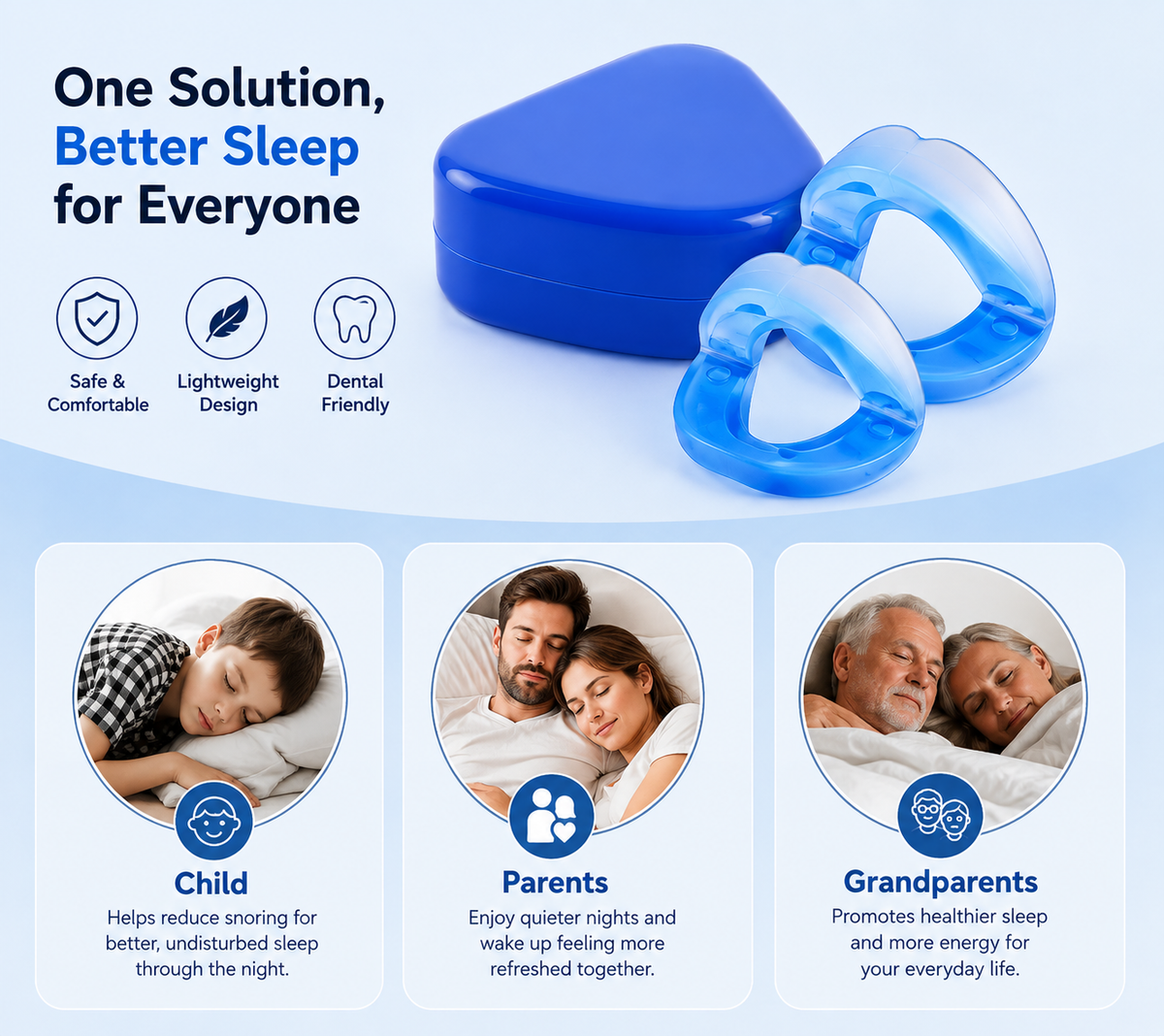 Anti snoring mouthpiece